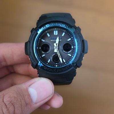 Б/у CASIO G-SHOCK AWG-M100A Радио-Солнечные