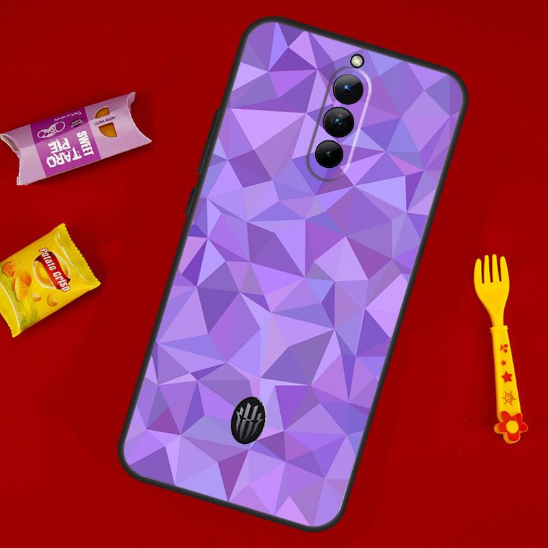 Геометрический абстрактный кристальный чехол для ZTE Nubia Red Magic 8S 9S 10S 8 9 10 11 Pro Plus 6 7 6S 7S Pro 6R 5G 10 Air