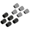 5 Pcs Crutch Tips Thick Rubber Single Angle Cane Foot Cane Walking Stick Crutch Foot Pad