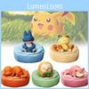 Exclusive Pikachu And Charmander Desktop Ornaments Adorable Pvc Collectible Figures