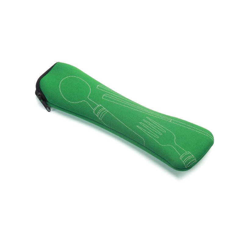 Travel Cutlery Bag Portable Knife Fork 1Pc Zipper Fashion Soft Chopsticks Bag