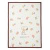 Nishikawa Snoopy Baby Cotton Blanket 85 X 115 Cm Suitable for All Seasons Dot Pattern Made In Japan Beige Wq51291000