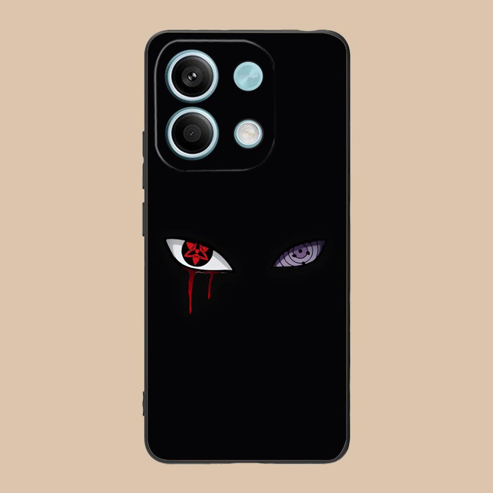 Anime Eyes Phone Case for Xiaomi 15 14 13 12 Mi 11 T Ultra Lite Pro S X 5G Soft TPU Shockproof Cover