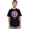 Captain America Childrens/Kids Drip Shield T-Shirt