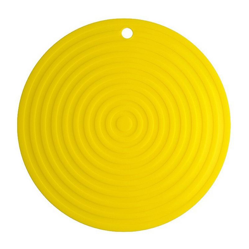 Коврик для индукционной плиты 18 X18x0,35 см, силиконовый, несмываемый, водонепроницаемый, маслостойкий, подставки для стаканов, теплоизоляционный коврик, однотонный