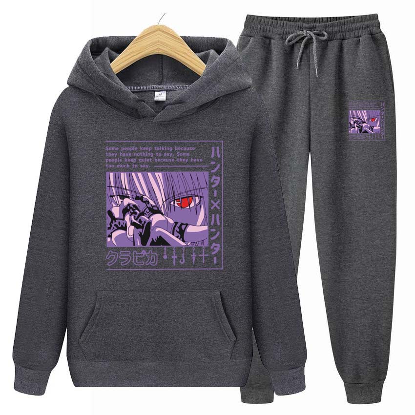 Sports Hoodiespants Casual Suit Two Piece Set Printing Men Womens Hoodies Tracksuits Jogger Pants Thick Warm Clothes Men