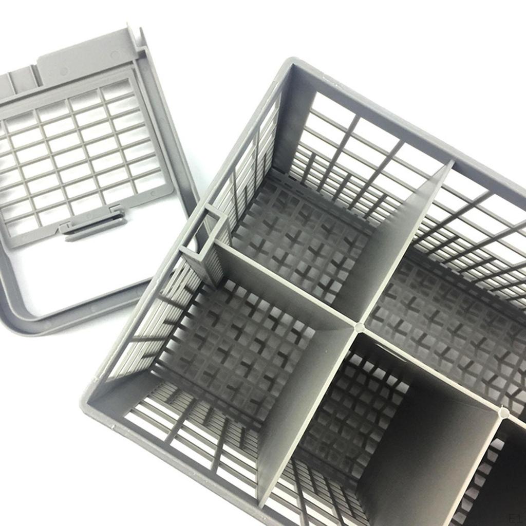 Dishwasher Cutlery Basket with 7 Compartments Professional Accessory Easy To Install Practical