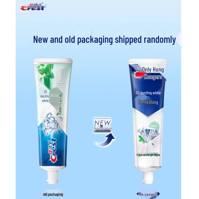 Crest Зубная паста 3D White Свежая мята
