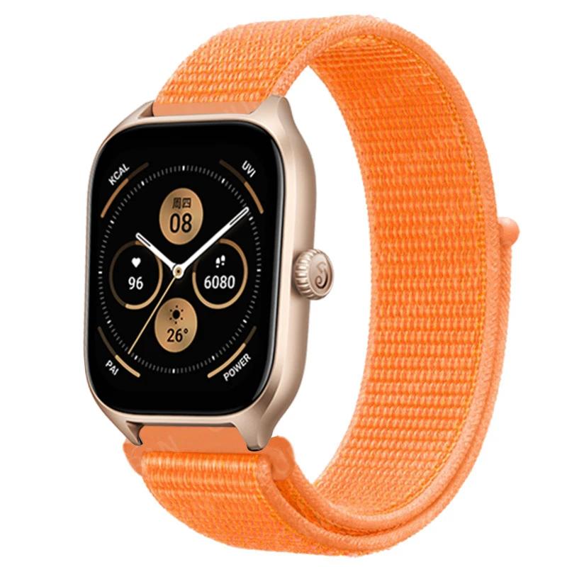 Band For Amazfit GTS/2/2e/4/3/mini GTR 2/3/Pro/4/U/stratos 2 3 Nylon Watch Bracelet Watchband 20mm 22mm Correa Amazfit Bip Strap
