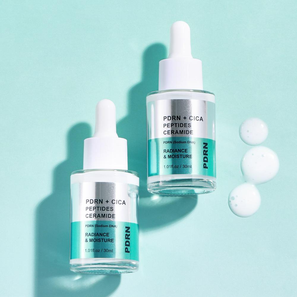 30ml PDRN Centella CICA Facial Essence Ceramide Peptide Hydrating Serum For All Skin Types