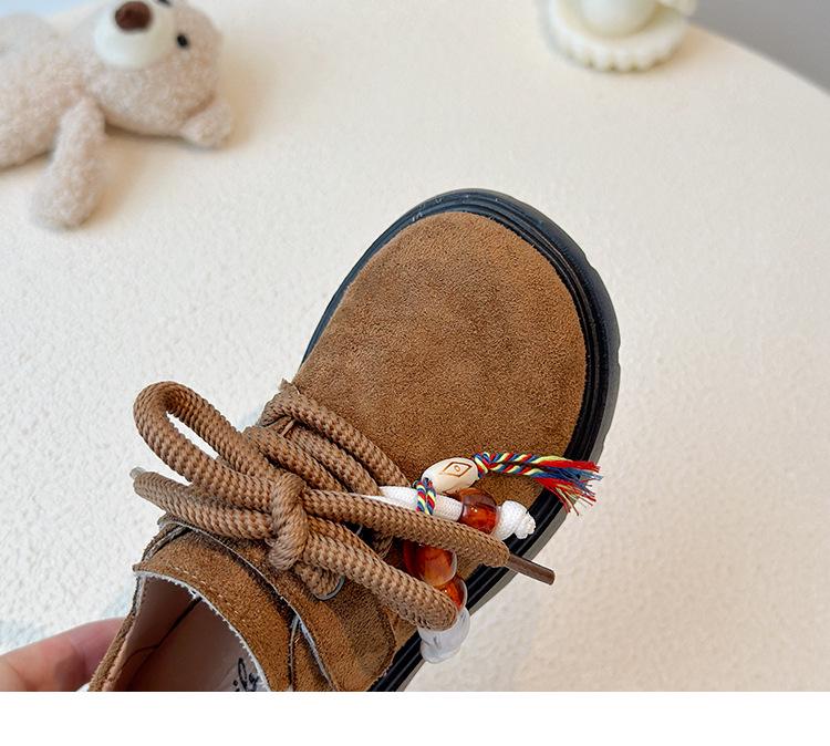 Весна/Осень 2026 Детские ретро кожаные сандалии Birkenstock - Корейский стиль, Универсальные, Мягкая подошва, Легкие