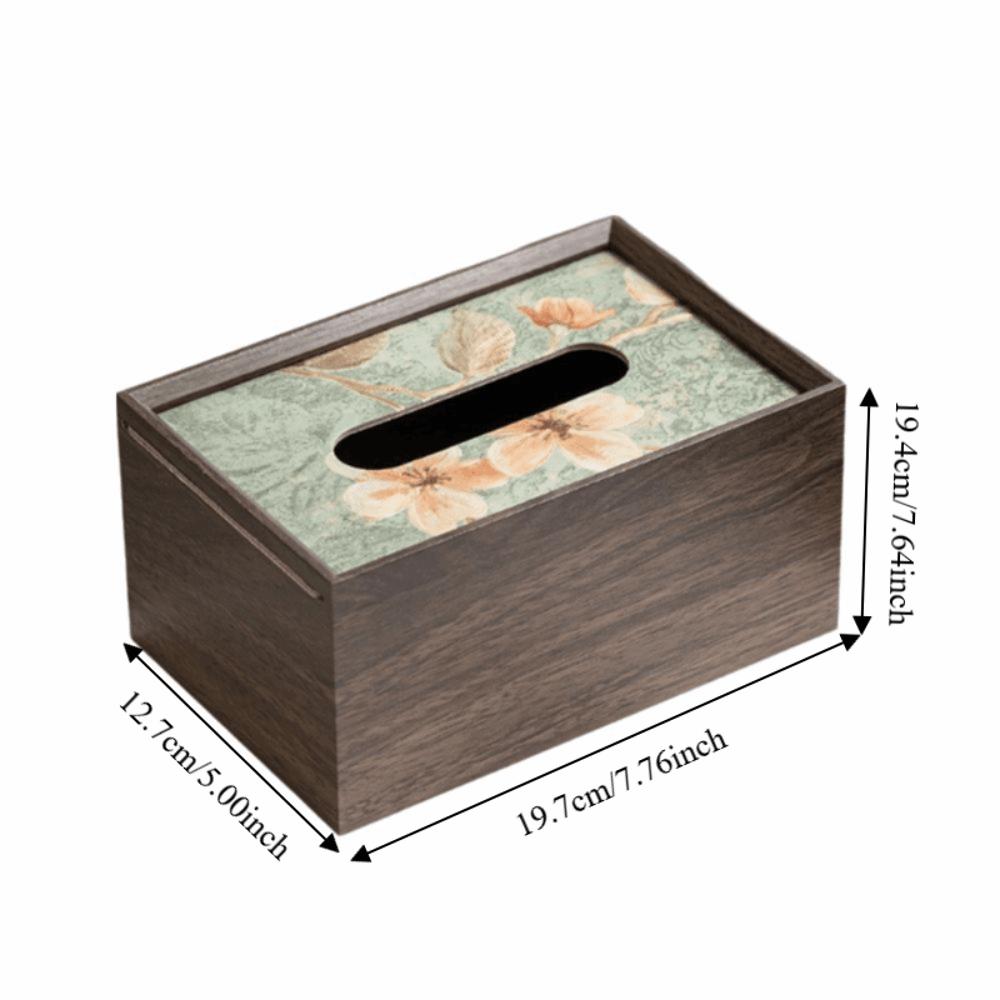 Minimalist Wood Napkin Box High-end Quality Creative Paper Towel Holder Elegant Decorative Paper Box Home Use