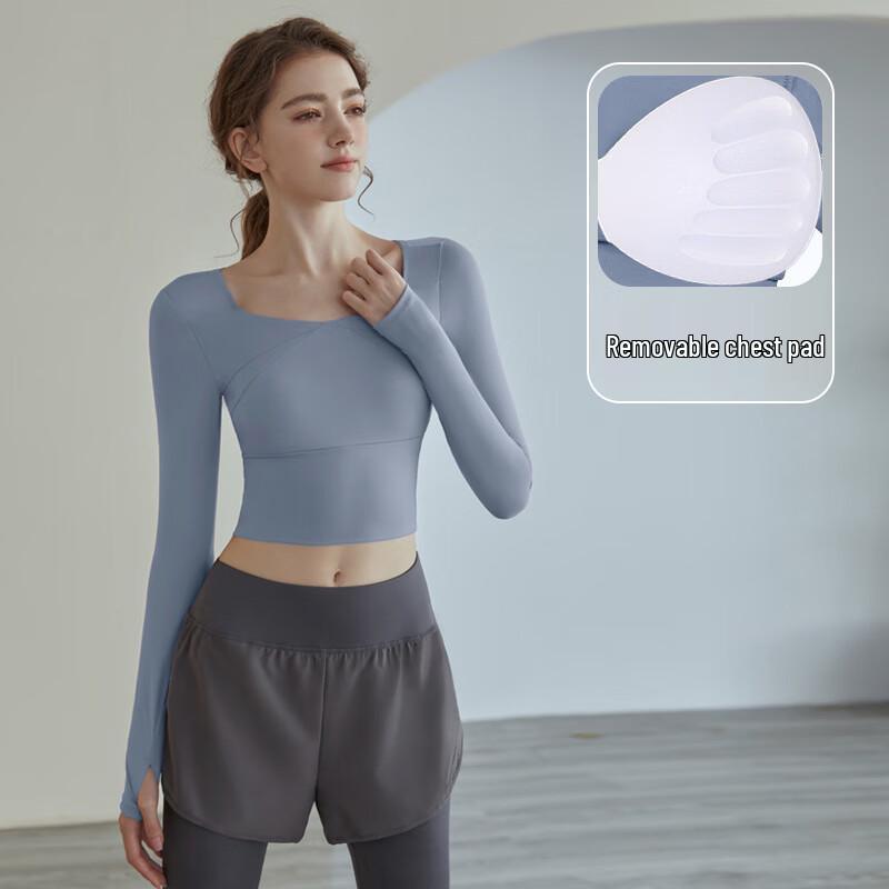 OEING Women's Long Sleeve Yoga Top
