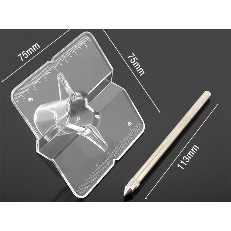 6/8/10mm Twist Drill Drilling Mini Pocket Hole Jig Woodworking Drill Guide Locator Dowel Guide Power Tools