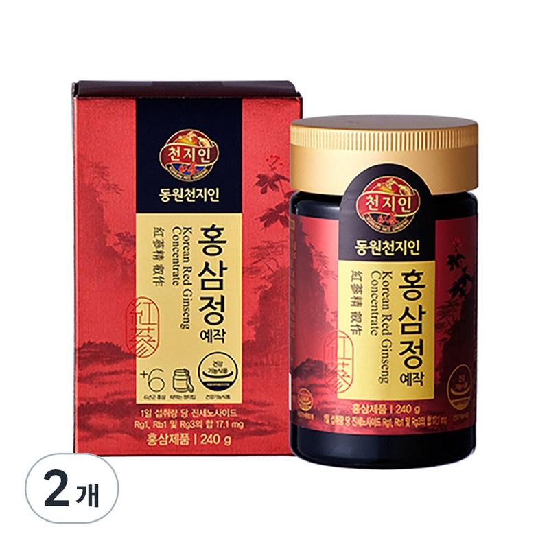 Cheonjiin Red Ginseng Extract Yejak, 240g, 2 Pieces