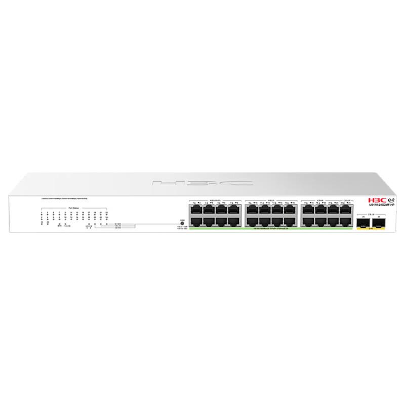 H3C Cloud Managed PoE Switch US110-24G2MF-HP