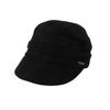 Big brim wrap-around cap women's autumn and winter big head circumference wrinkles literary and artistic face small retro casual equestrian hat