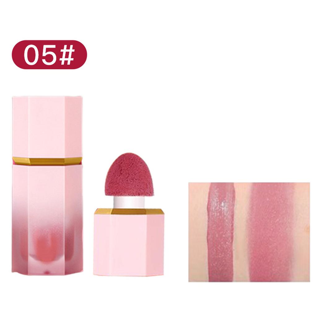 1Pc Women’s Long-Lasting Liquid Blush – Ruddy Sheer Color for Contouring & Highlighting, Waterproof Non-Fading Makeup