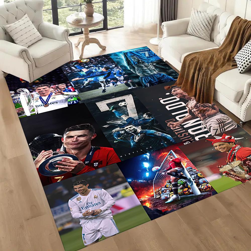 Cristiano Ronaldo Floor Mat Design For Kitchen Dormitory Living Rooms Outdoor Antislip Rug Anime Office Decor Wedding Party Gift