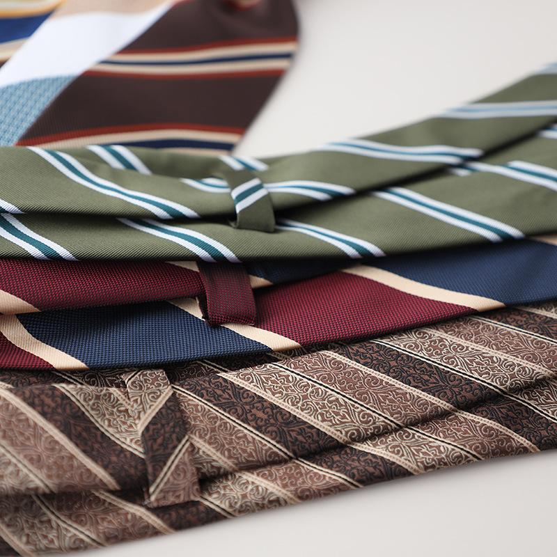 Винтажное платье 8 см в полоску, профессиональный галстук для джентльмена, группа женихов