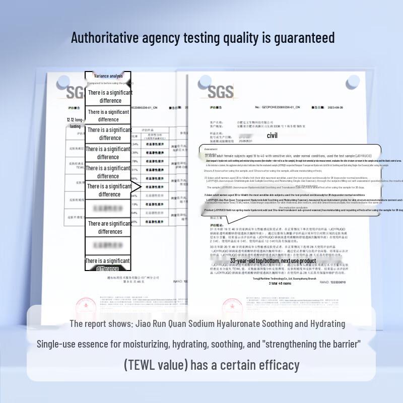 Гиалуронат натрия Jiaorunquan Однодозовая эссенция