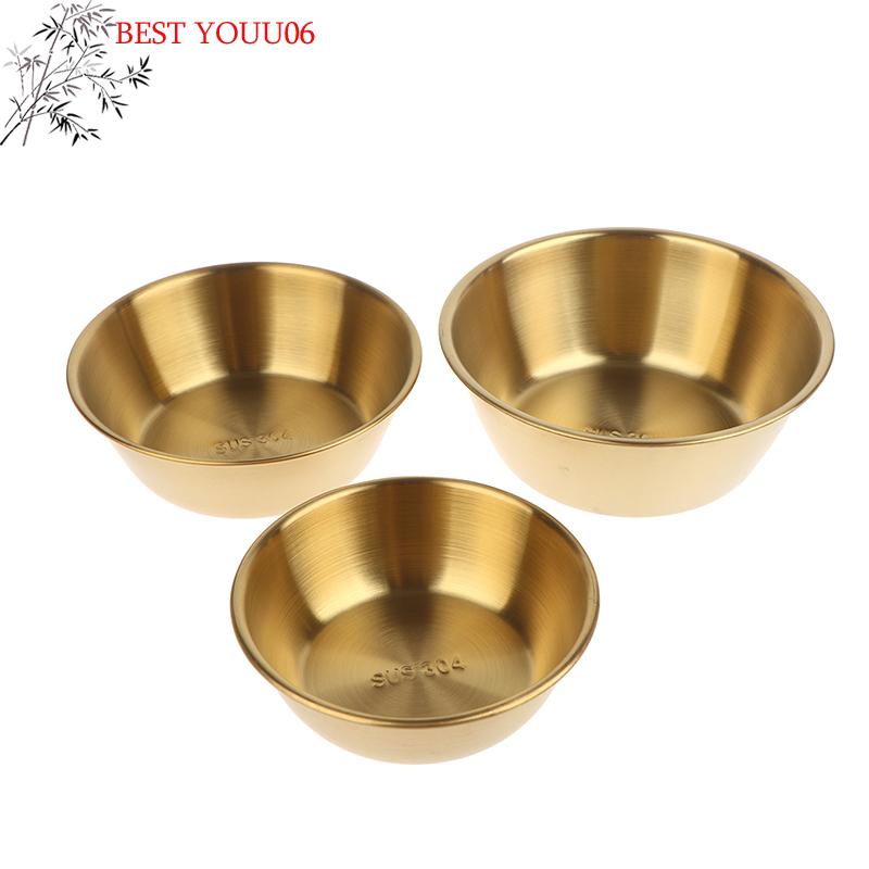 (YOUU06)10.5/12/13CM Stainless Steel Salad Bowl Fruit Vegetable Noodle Container Egg Flour Cooking Mixing Bowl For Tableware