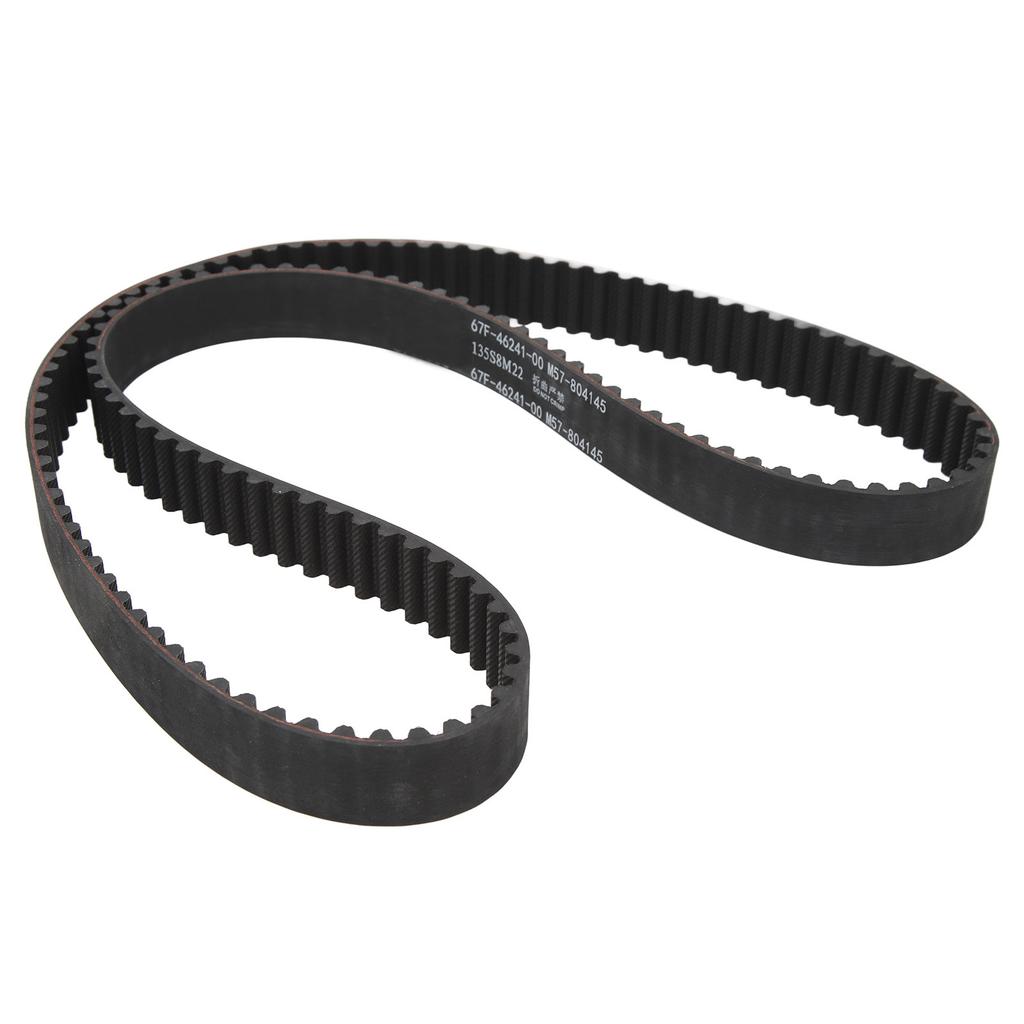 Outboard Engine Timing Belt 67F‑46241‑00 Boat Timing Belt for 75HP 80HP 90HP 100HP 115HP 4 Stroke Outboards