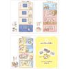 Sanrio Birthday Card Message Book Picture Greeting Card Overseas Shipping Available SANRIO 831875 Book 4-frame BD117-2