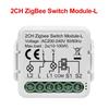 Tuya Умный ZigBee Модуль Выключателя Без Нейтрали Умный Дом DIY Автоматический Выключатель Работает с Alexa Google Home