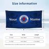 Custom Text Beach Towel, Soft Absorbent Swimming Multi-use TowelRangers FC