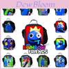 Изотермическая сумка для ланча Roblox Rainbow Friends для детей, водонепроницаемая и большой вместимости