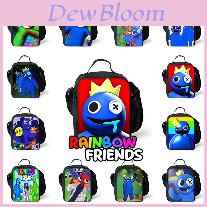 Стильная сумка-ланчбокс Roblox Rainbow Friends, идеально подходит для школы и путешествий