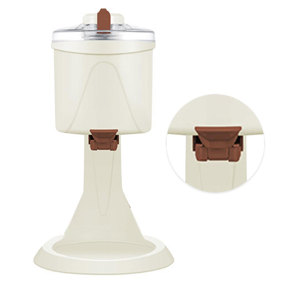 Mini Ice Cream Maker Machine Automatic Frozen Yogurt Machine Maker 1000ml for Sorbet Milkshakes