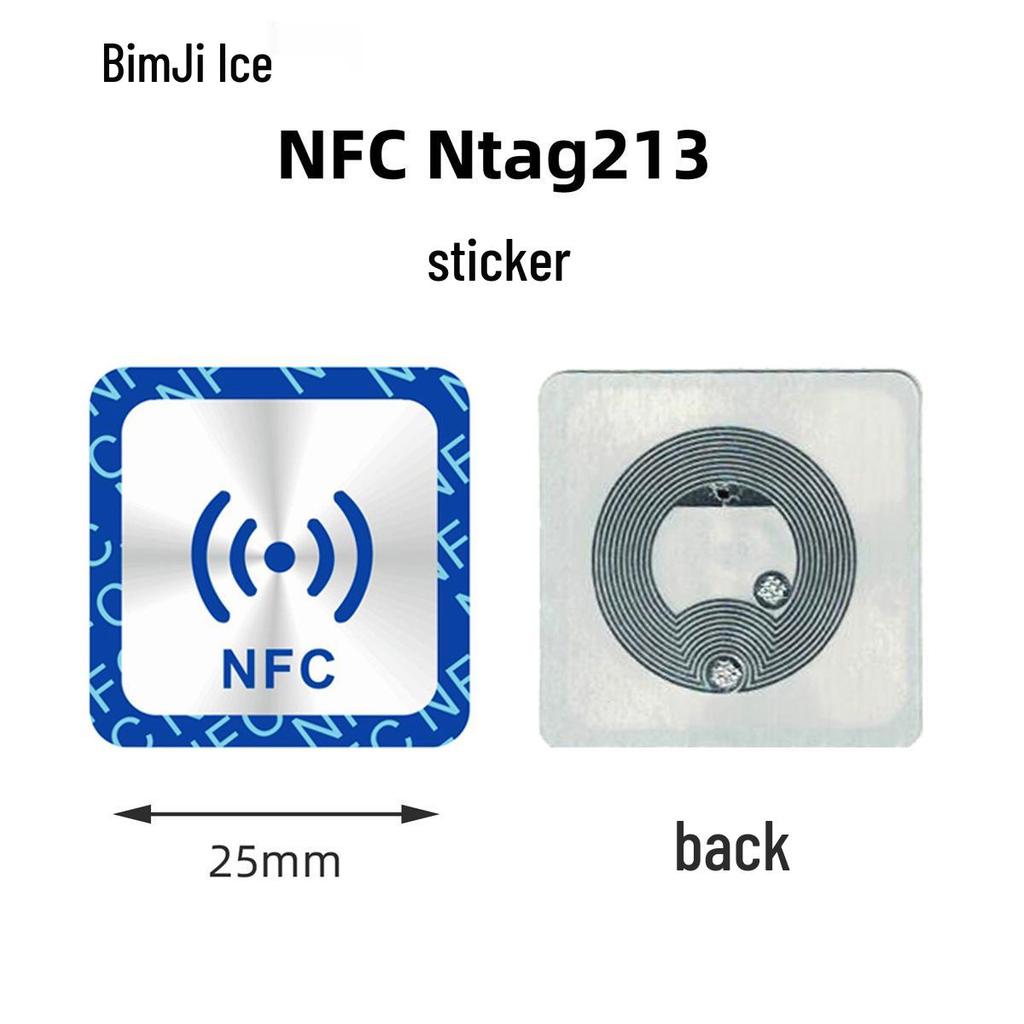 NFC-стикеры с защитой от металла Ntag213/215/216 для передачи музыки в одно касание