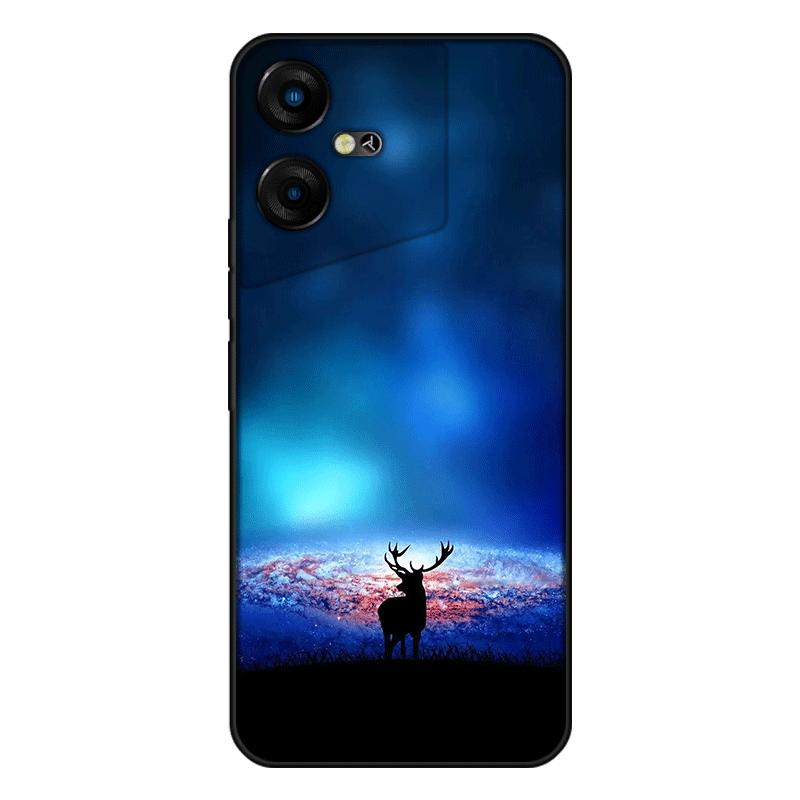 Для Tecno Pova 5 Neo 3 Pova5 Neo3 чехол Мягкая силиконовая задняя крышка чехол для телефона с рисунком Звездное небо
