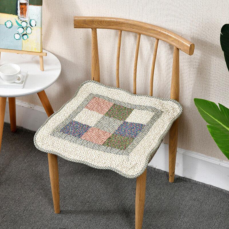 Подушка для стула с завязками, подушка для стула, фермерский дом, цветочное кухонное обеденное сиденье G