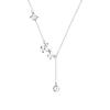 Ожерелье с бабочкой Ins Cold Wind Simple Fringed Keybone Chain Женская легкая роскошная темпераментная нишевая дизайнерская Sense New Strong Chain
