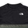 The North Face Adventure Size 110 Tee, Black/Time Green,