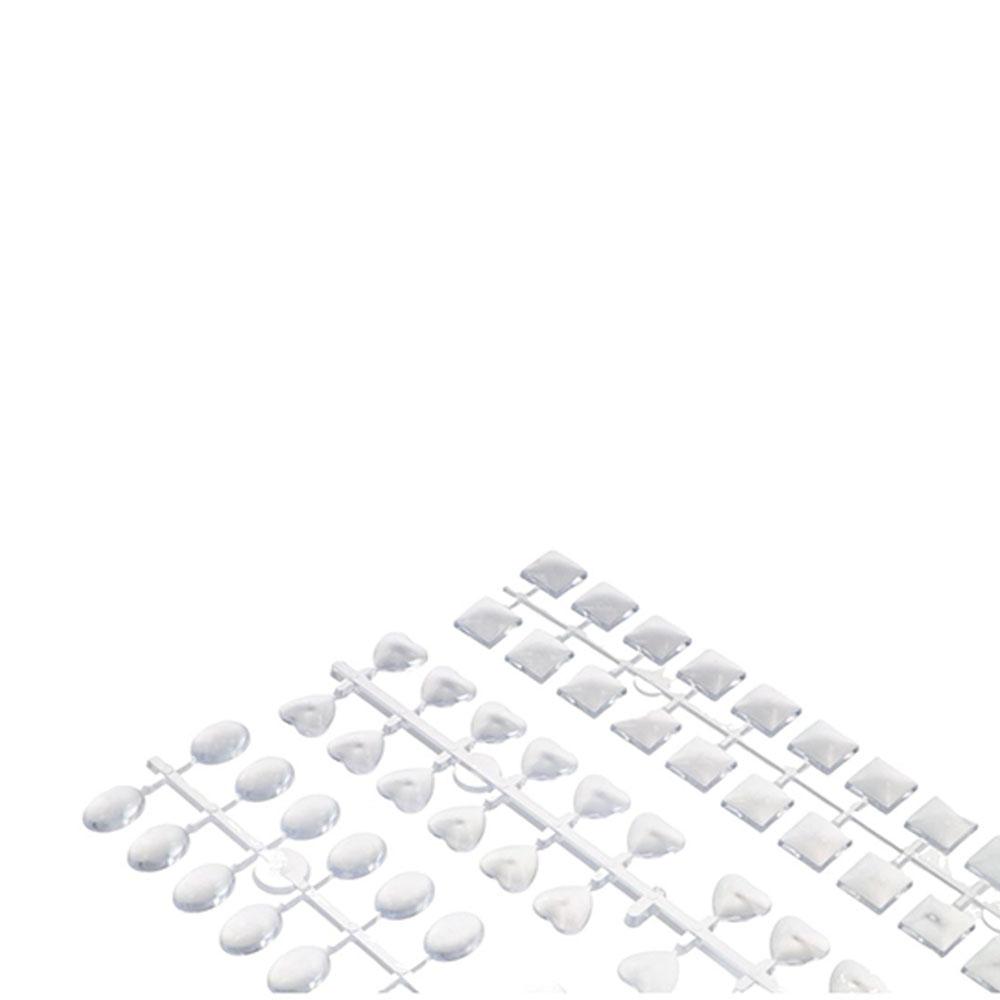 Oval Nail Polish Practice Nail Color Display Clear Nail Color Card Color Showing Shelf Nail Tools