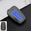 ABS Carbon Fiber Car Key Case Cover Shell For S0 Prius Camry Corolla CHR C-HR RAV4 Land Cruiser Prado Protector Accessories JH0