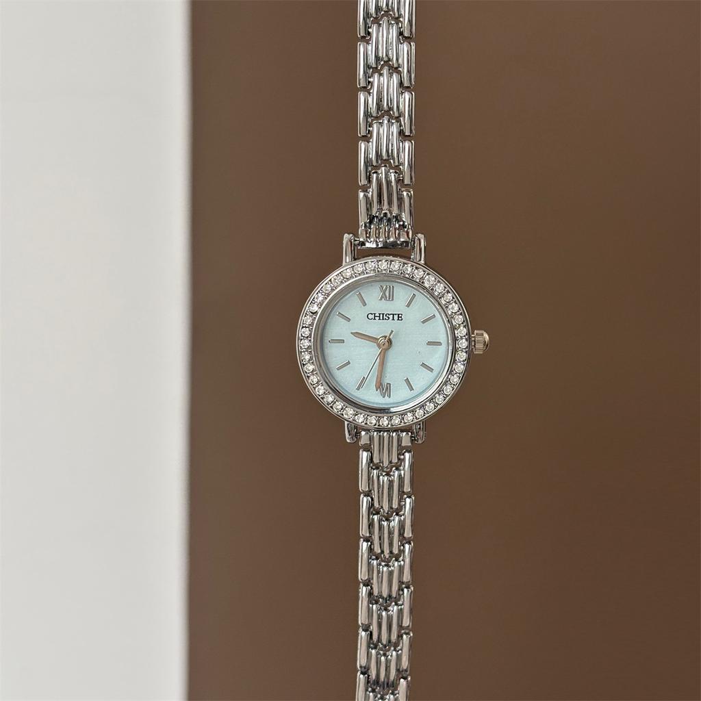 Chiste Bracelet Watch With Diamonds Watch Women'S High-End Sense Exquisite Simple Fritillary Small Dial