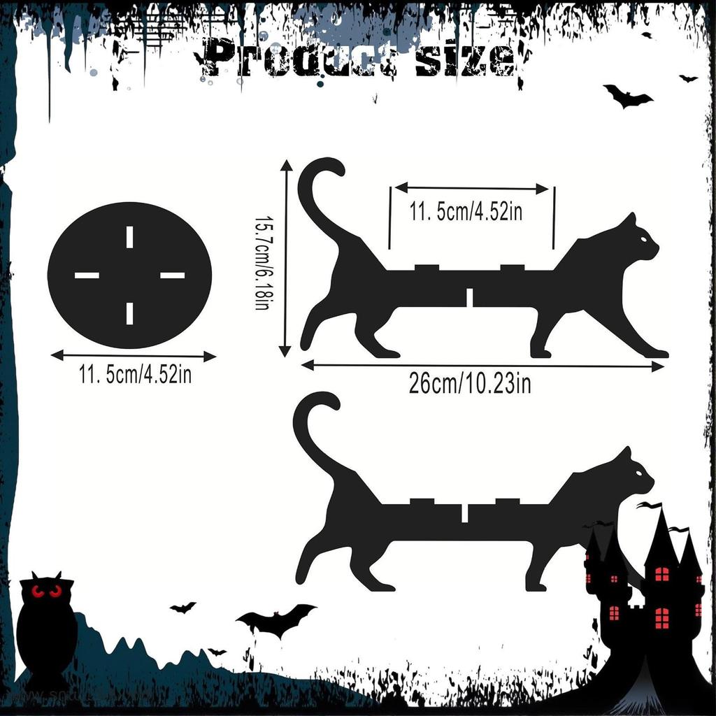 Подставка для растений в виде силуэта кошки, Стойка для дисплея, Декоративная, Деревянный держатель для цветочных горшков для помещений и улицы для отеля