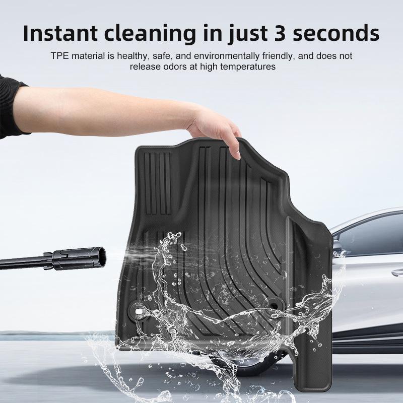 Toyota VOXY-90 Правый руль Коврики в салон и в багажник (2022-2024 гг.) Полное покрытие TPE