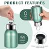 Mini Insulated Vacuum Thermal Mug, Portable Flasks & Thermoses Coffee Cup Hot Cold Drink Water Bottle for Travel Camping Hiking