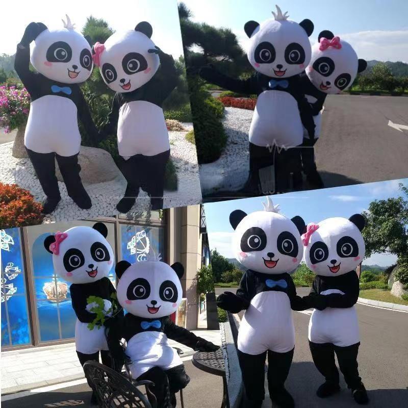 Panda Cartoon Mascot Costume for Performances, Promotions, and Events