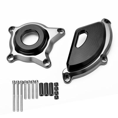 LEDISHUN Защита двигателя Защита двигателя Защита двигателя для Kawasaki и модели Z900RScafe Титановая крышка, Слайдер, Z900, Z900RS, (Все годы) (Z900RS, Цвет)