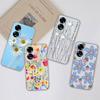Cover For OPPO Realme C63 C61 Reno12 Pro A60 A59 Phone Case Silicone Soft TPU Popular Flower Pattern Anti Drop Shockproof Bumper Housing For OPPO Capa