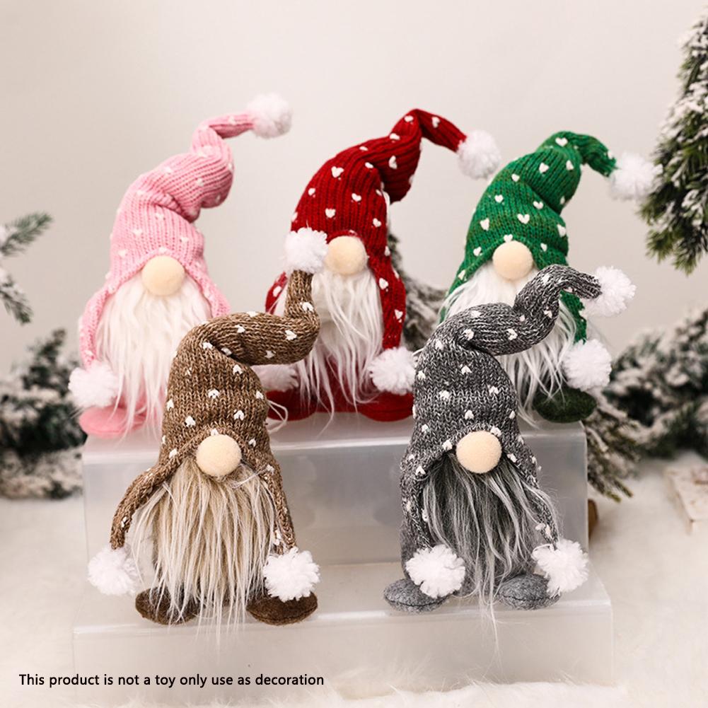 Christmas Faceless Beard Doll, 1pc Christmas Ornament, Christmas House Decoration, Hanging Dolls, Christmas New Year Decoration