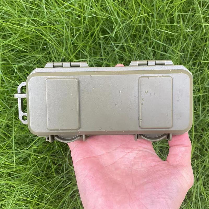 EDC водонепроницаемый ударопрочный ящик с губкой универсальный герметичный ящик для хранения полевых деталей