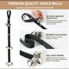 Puppy Bells Dog Doorbells for Door Knob/Potty Training/Go Outside-Dog Bells for Puppies Dogs Pet Cat for Dog Lovers-3 Snaps for Length Adjustment